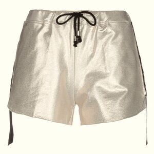 Gold Alert! Italian design Bermudas/Shorts Gold Made in Italy Size 8 US IT 44